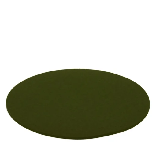 Merino Wool Felt Trivets, Round - Assorted Colors
