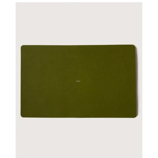 Mosen Large Merino Wool Felt Desk Pad, Moss