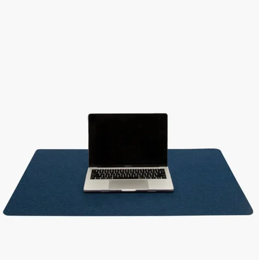 Mosen Large Merino Wool Felt Desk Pad, Marine