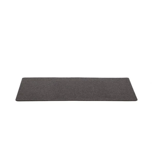 Mosen Large Merino Wool Felt Desk Pad, Charcoal