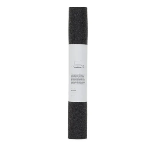 Mosen Large Merino Wool Felt Desk Pad, Charcoal