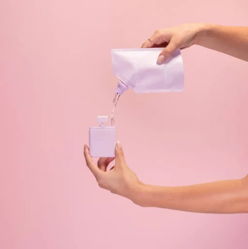 Noshinku Refillable Pocket Sanitizer, Lavendula