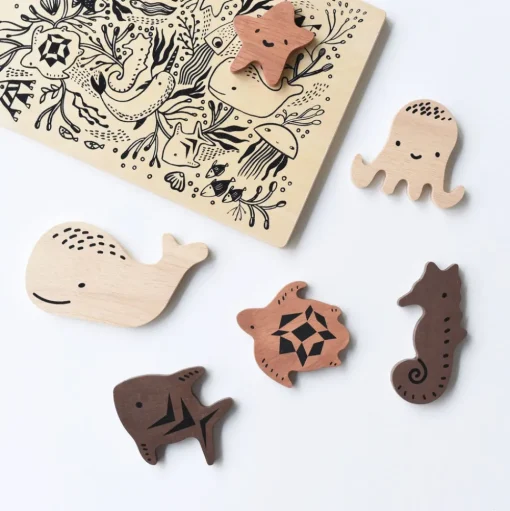 Ocean Wooden Tray Puzzle