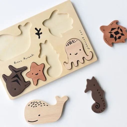 Ocean Wooden Tray Puzzle