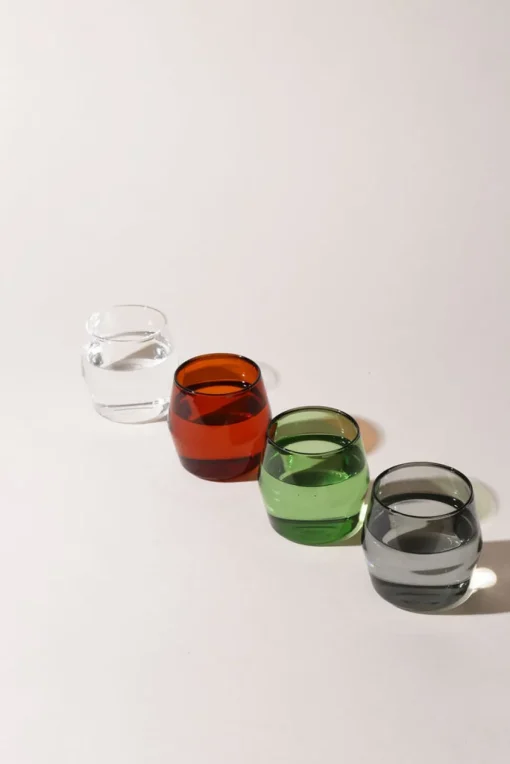 6 oz Century Tumblers, Set of 2 - Grey