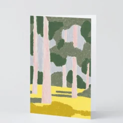 ‘Pink Forest’ Art Card