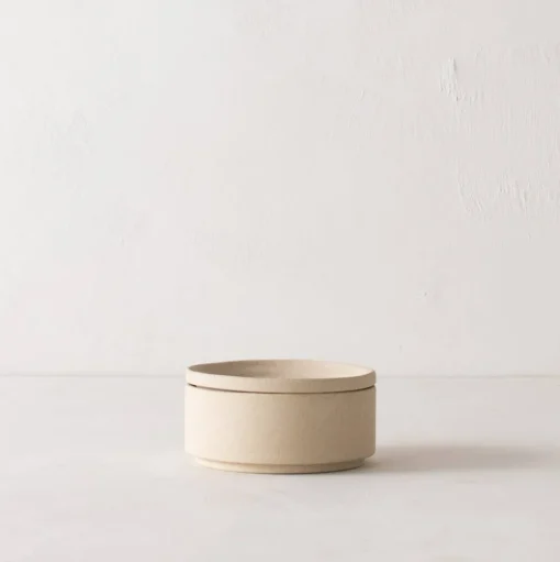 Raw Stoneware Salt Cellar