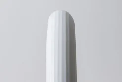 Relief Clock, White