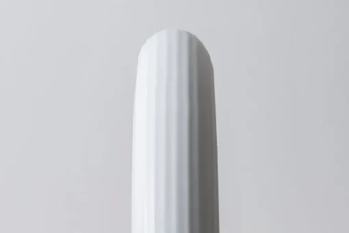 Relief Clock, White