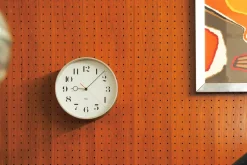Riki Ring Clock, White