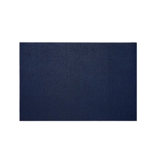 Solid Shag Doormat 18" x 28", Indigo