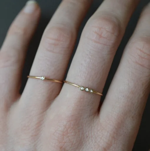 Solo Diamond Ring