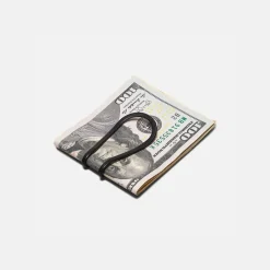 Station Money Clip, Vapor Black
