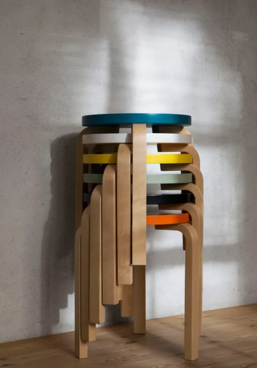 Stool 60, Birch