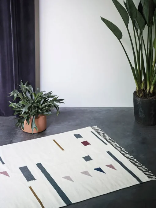 Triangles Kelim Rug