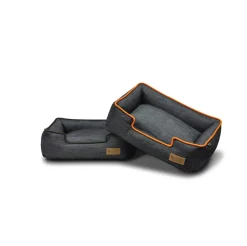 Urban Denim Lounge Bed, Orange