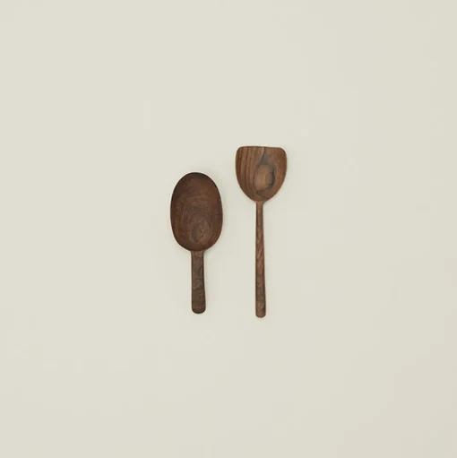 Walnut Spatula Scoop