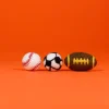 Wool Sports Balls Set with Cat Nip - Set of 3