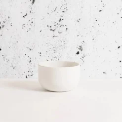 Youlha Stoneware Dinner Bowl, White